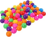 Abaodam Mini Game Balls Kids Ocean Balls 100pcs Plastic Beach Toys for Kids Playpen Set