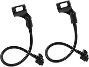 LRXIYODE 2Pcs Flexible Microphone Clamps Gooseneck Storage Racks for Home and Use Lightweight Portable Design Angle