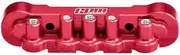Aluminium 7075 Alloy Front Lower Suspension Mount for Arrma 1:8 KRATON 6S EXB/KRATON V6 / 1:7 FIRETEAM 6S Brushless Buggy Upgrade Parts - Red
