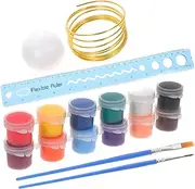 HONMEET 1 Set DIY Earth Globe Model Kit Craft for Educational Projects Solar System Decorations Hands Learning for Science and Craft Activities