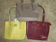 Anne Klein 2 Perfect Totes 1 Front Runner Shoulder Bags ManMade Purse U Choose!