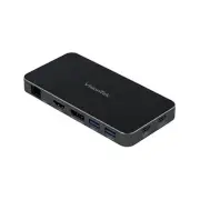 Visiontek 901527 VT350 USB-C DOCKING STATION WITH POWER PASSTHROUGH DUAL DISPLAY