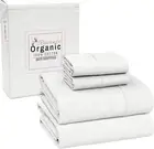 100% Organic Cotton Sheets - Queen Sheet Set - Certified for GOTS - Breathable &