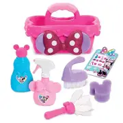 Disney Junior Minnie Mouse Sparkle N&#8217; Clean Caddy, Dress Up and Pretend Pl