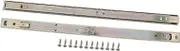 HOMSFOU 2pcs Heavy Duty Drawer Slides Ball Bearing Rails 27 Wide Full Extension Side Mount Industrial Tool Box Runners for Cabinet Furniture