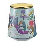 Disney Store Japan Alice & Flowers Cookie Jar Gold Line Alice in Wonderland
