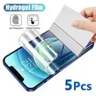 Hydrogel Screen Protector Full Cover For iPhone 16 15 Pro Max 14 13 12