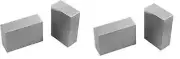 TWO PAIR 1-2-3" BLOCK ULTRA PRECISION NO HOLE HARDENED