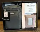 NWT Baggallini 2-Peice Dual Zip Crossbody + RFID Card Case