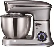Stand Mixer for Baking, Powerful Dough Mixer Mixer with Beater, Dough Hook, Whisk and 6.5 Liter Bowl, 1300 W, Silver