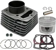 61mm Big bore for Motorcycle Cylinder for Ho-nda CB125S CL125S XL125 SL125 CB CL XL SL 125 125S 76-85 Accessorie Motorcycle Accessories(125 Big to 61mm)