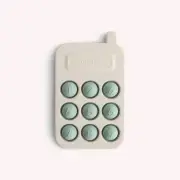 Mushie Phone Press Toy - Cambridge Blue by Mushie | the memo