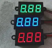 DC 3.5-30V 0.56" Waterproof Digital LED Voltmeter Volt Meter Panel Mount