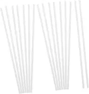 HEALEEP 100pcs Candy Paper Sticks for Cake Pops Lollipops Candy Sturdy Safe Sugar DIY Bars for Various Candymaking Projects
