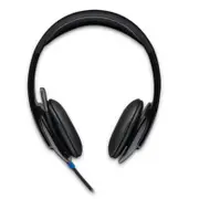 Logitech 981-000482 H540 USB Headset Laser-tuned drivers, 2Yr Plug and play Listen to
