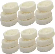 minkissy 20-pack Loofah Sponges Exfoliating Body Scrubbers for Shower Bath Soap Holder for Bathroom