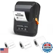 SUPVAN T50M Pro Bluetooth Label Maker Machine with 3 Tapes, Wide Waterproof L