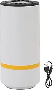 Electric Air Pump, One Key Cordless Electric Pump, Portable Automatic Vacuum Pumps Rechargeable Battery Powered, Seal Bag Pumps for Compression Clothes, Blanket, Luggage