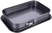 Square Springform Pan, Square Springform Pan Nonstick,Rectangle Cake Pan with...