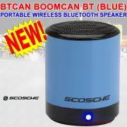 BOOMCAN BLUETOOTH SPEAKER FOR APPLE ANDROID BLACKBERRY TABLET W/ AUX BX4 (BLUE)