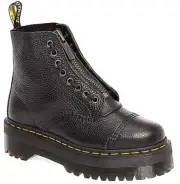 NEW Dr. Martens Sinclair Milled Nappa Platform Unisex Boots, Black, Sz US W9/M8