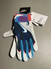 Nike Elite Alpha Huarache Sheepskin Batting Gloves Fj7760-403 Mens Large