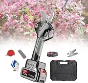 qwmvhfg， Garden Secateurs 1.7 Inch Electric Tree Trimmer, Pro Brushless Electric Scissors