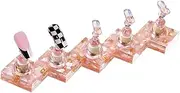 Nail Stand | Portable Nails Display Practice - Professional Artificial Storage for Salon Makeup Enthusiast Beginner Practice Display