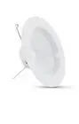 Feit Electric White 5-6 in. W Aluminum LED Dimmable Recessed Downlight 120 W