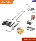 15.7 cm Pasta Noodle Cutter Lattice Roller Gadgets Multifunction High Grade S...