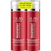 Olay Face Moisturizer Regenerist Microsculpting Cream With SPF 30 Sunscreen f...