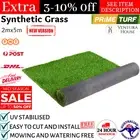 Primeturf Artificial Grass Synthetic Fake Lawn 2mx5m 10sqm Plastic Plant Turf