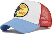 [MsLuLA] Anime Hat Bass-Pros-Shops Blue Men Sports Baseball Cap for Men Women Hiphop Caps Adjustable Embroidery