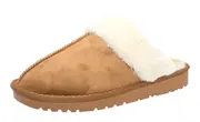 Rentoes Warm Mule Slipper - Thick Faux Fur Lining
