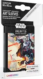 Gamegenic Star Wars Unlimited Art Sleeves, Mandalorian