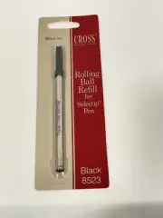 OEM Cross Pen Refill Cartridge Rollingball Selectip Black 8523 New Sealed