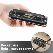 EASTTOP 10Hole Diatonic Harmonica 008K Blues Harp Mouth Organ Harmonica New US