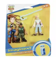 Imaginext Combat Carl & Bo Peep Disney Toy Story 4 Figure NEW Stocking Stuffer