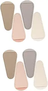 MERRYHAPY 2sets Protective Cuticle Scissor Cap Nail Clippers Cover Decorative Cuticle Nipper Cover Manicure Tools 4pcs*2