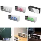 LED Alarm Clock Digital USB Alarm Clock Radio Clock Snooze Function Table Clock