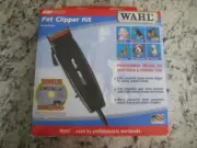 NEW WAHL RM6000 PET GROOMER CLIPPER PROFESSIONAL DELUXE KIT in CASE NIB w/DVD
