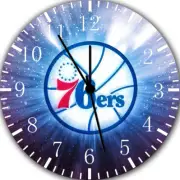 76ers Frameless Borderless Wall Clock Nice For Gifts or Decor E273
