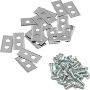 WA0190 Replacement Robotic Lawn Mower Cutting Blade (24Pack Blade Kit with Screws) for Worx Landroid Robotic Mower WG794