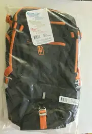 G.Y.S.T. BP3-20 ULTIMATE TRAVEL BACKPACK DARK GRAY/ORANGE SEALED Limited Edition