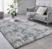 TABAYON Indoor Modern Soft 7x10 Shag Area Rugs Non-Slip Plush Nursery Accent