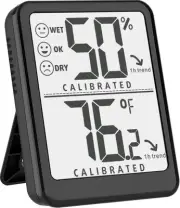 Room Thermometer Indoor Hygrometer Humidity Meter Gauge Digital Temperature a...