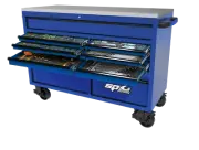 465Pc Toolkit Metric/Sae - 13 Drawer Blue/Black Usa Series