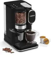Cuisinart DGB-2 Single Serve Conical Burr Grind & Brew Coffeemaker Black NEW