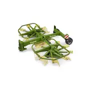 Bruder ABS Krone Dual Rotary Swath Windrower Farm Vehicle 45cm Toy Green 4y+