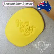 HENS NIGHT Embosser 40mm by Custom Cookie Cutters Cake Decorating Fondant